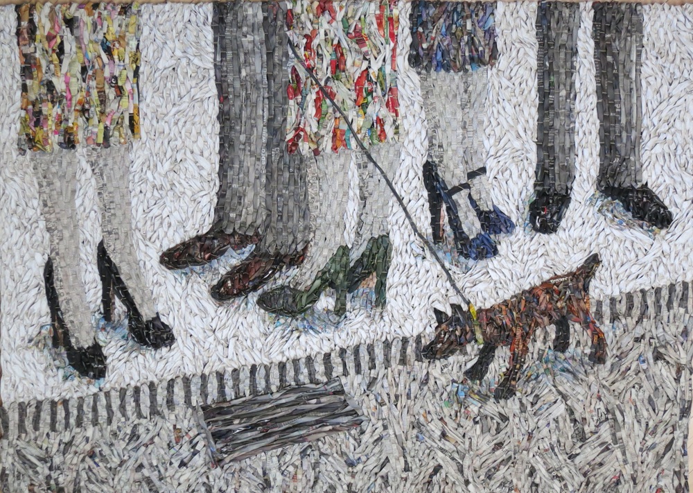 Five People with One Dog | 56"x80" | 2008