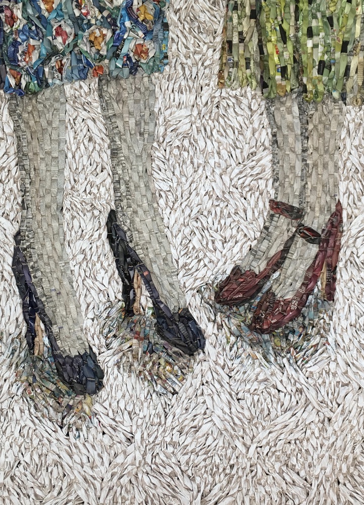 Two Women in Conversation (detail) | 2018