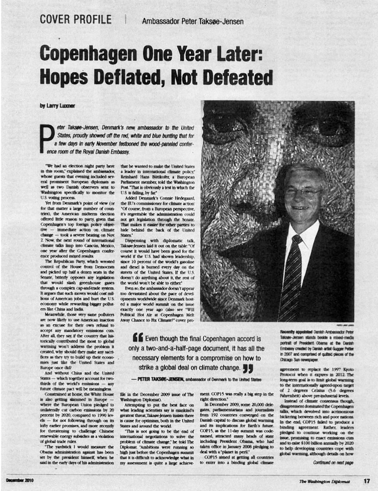 The Washington Diplomat, 2010 The Washington Diplomat, 2010
