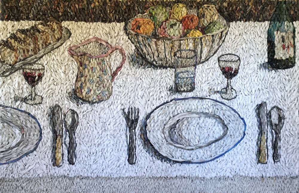 Tabletop #2 | 84"x55" | 2017